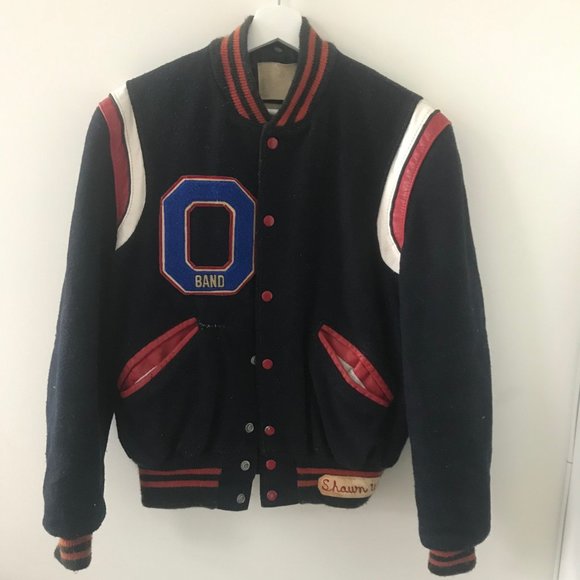 Vintage Oberlin Letterman Varsity Band Jacket 1950 - Picture 1 of 7